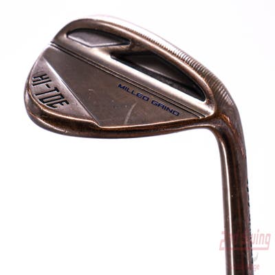 TaylorMade Milled Grind HI-TOE 3 Copper Wedge Lob LW 60° 13 Deg Bounce FST KBS Hi-Rev 2.0 115 Steel Wedge Flex Right Handed 35.0in