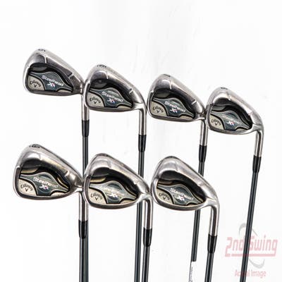 Callaway Steelhead XR Iron Set 5-PW AW Accra 70i Graphite Regular Right Handed 38.0in