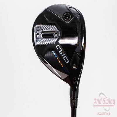 TaylorMade Qi10 Tour Fairway Wood 5 Wood 5W 18° MCA Tensei AV Blue Raw 65 Graphite Regular Right Handed 42.0in