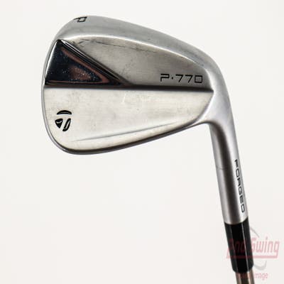TaylorMade 2023 P770 Single Iron Pitching Wedge PW Aerotech SteelFiber fc90cw Graphite Regular Right Handed 36.75in
