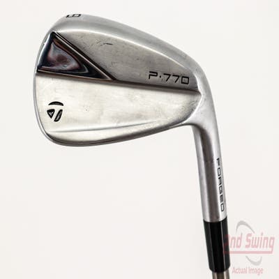 TaylorMade 2023 P770 Single Iron 9 Iron Aerotech SteelFiber fc90cw Graphite Regular Right Handed 37.0in