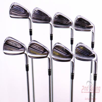 TaylorMade P-790 Iron Set 4-PW AW FST KBS Tour Steel Stiff Right Handed 38.25in