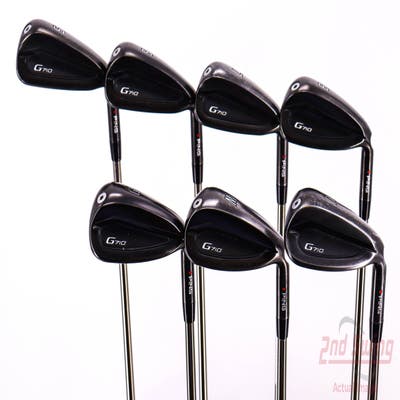 Ping G710 Iron Set 5-PW GW UST Mamiya Recoil 780 ES Graphite Regular Right Handed Red dot 38.75in