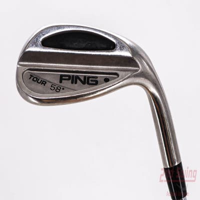 Ping Tour Chrome Wedge Lob LW 58° Ping Z-Z65 Steel Wedge Flex Right Handed Black Dot 35.25in