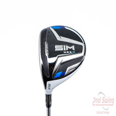 TaylorMade SIM MAX-D Fairway Wood 3 Wood 3W 16° UST Mamiya Helium 5 Graphite Stiff Left Handed 43.25in