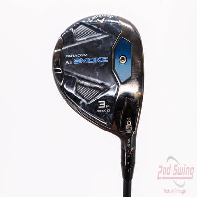 Callaway Paradym Ai Smoke Max D Fairway Wood 3 Wood HL 16.5° MCA Tensei AV-XLINK Blue 65 Graphite Regular Right Handed 43.0in