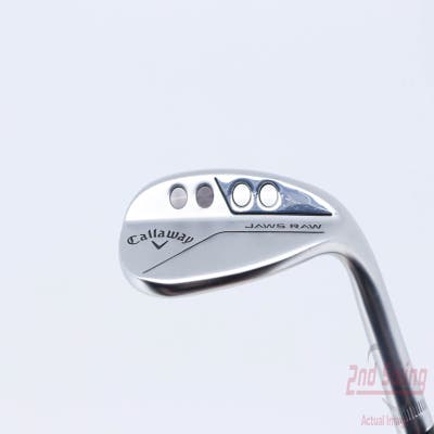 Callaway Jaws Raw Chrome Wedge Lob LW 58° 10 Deg Bounce S Grind Project X LZ 5.5 Steel Regular Right Handed 35.25in