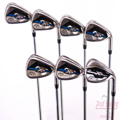 Callaway XR OS Iron Set 5-PW SW True Temper Speed Step 80 Steel Stiff Right Handed 38.5in