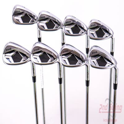 Ping G430 Iron Set 7-PW PW2 SW GW LW AWT 2.0 Steel Regular Right Handed Green Dot 37.75in