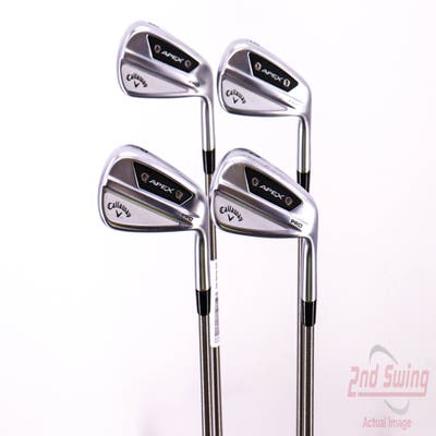Callaway Apex Pro 24 Iron Set 8-PW AW Aerotech SteelFiber i95 Graphite Regular Right Handed 37.0in