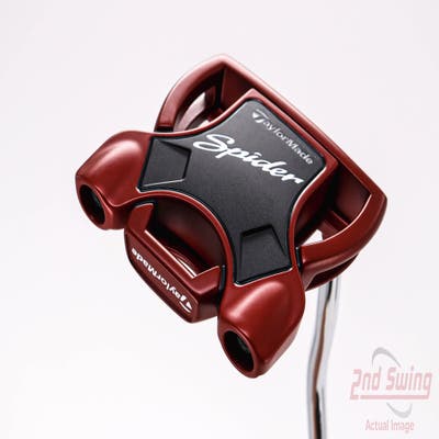 Mint TaylorMade Spider Red Double Bend Putter Steel Right Handed 35.25in