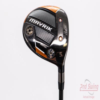 Callaway Mavrik Max Fairway Wood 5 Wood 5W UST Mamiya Helium Black 4 Graphite Senior Right Handed 42.75in