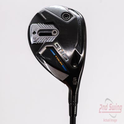TaylorMade Qi10 Tour Fairway Wood 5 Wood 5W 18° MCA Tensei AV Limited Blue 65 Graphite Regular Right Handed 42.0in