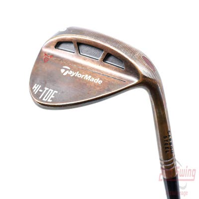 TaylorMade Milled Grind HI-TOE Wedge Lob LW 60° 10 Deg Bounce FST KBS Hi-Rev 2.0 Steel Wedge Flex Right Handed 35.0in