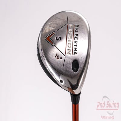 Callaway Big Bertha Fusion Fairway Wood 5 Wood 5W 19° Callaway Aldila NVS Graphite Senior Right Handed 42.25in