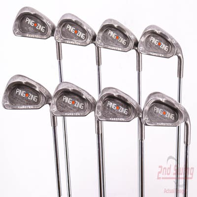 Ping Zing Iron Set 3-PW Ping JZ Steel Stiff Right Handed Orange Dot 37.5in