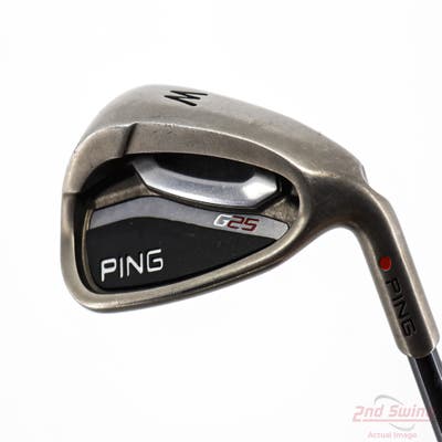 Ping G25 Single Iron Pitching Wedge PW Ping TFC 80i Graphite Senior Right Handed Red dot 35.25in