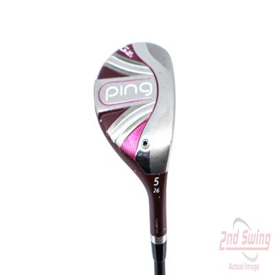 Ping G LE 2 Hybrid 5 Hybrid 26° Stock Graphite Shaft Graphite Ladies Right Handed 39.25in