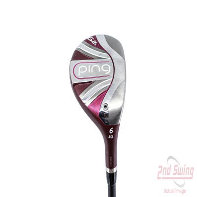 Ping G LE 2 Hybrid 6 Hybrid 30° Stock Graphite Shaft Graphite Ladies Right Handed 38.5in