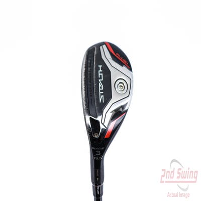 TaylorMade Stealth Plus Rescue Hybrid 3 Hybrid 19.5° PX HZRDUS Smoke Red RDX 80 Graphite Stiff Left Handed 40.25in