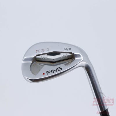 Ping Tour-S Chrome Wedge Gap GW 52° FST KBS Tour Steel Wedge Flex Right Handed Red dot 35.75in