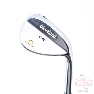 Cleveland CG15 Satin Chrome Wedge Gap GW 52° 10 Deg Bounce Cleveland Traction Wedge Steel Wedge Flex Right Handed 35.75in