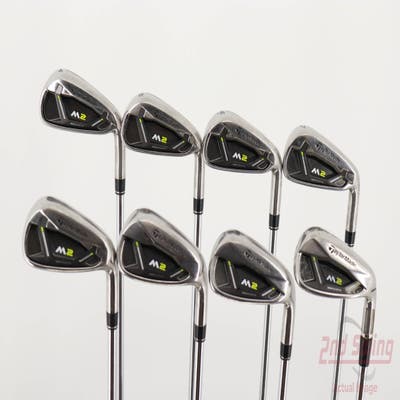 TaylorMade M2 Iron Set 4-PW AW TM FST REAX 88 HL Steel Stiff Right Handed 39.0in