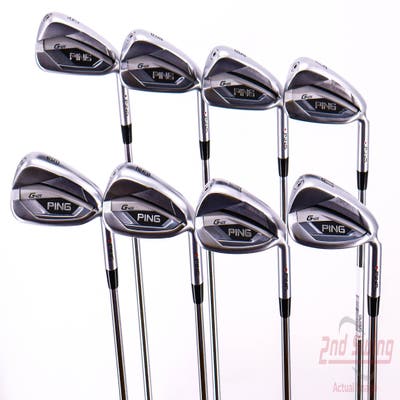 Ping G425 Iron Set 4-PW AW AWT 2.0 Steel Stiff Right Handed Red dot 38.25in