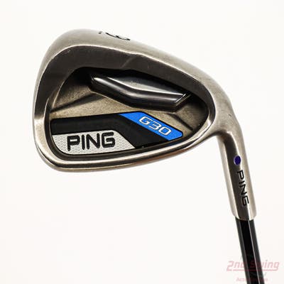 Ping G30 Single Iron 9 Iron Stock Graphite Shaft Graphite Regular Right Handed Purple dot 36.0in