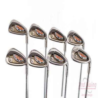 Ping i10 Iron Set 5-PW GW SW Ping AWT Steel Stiff Right Handed Black Dot 37.75in