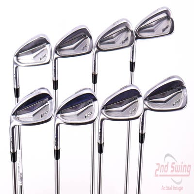 Ping i210 Iron Set 4-PW GW FST KBS Tour C-Taper 120 Steel Stiff Left Handed Blue Dot 38.0in