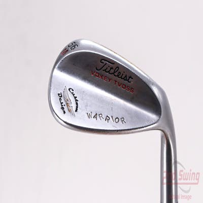 Titleist Vokey TVD Chrome Wedge Sand SW 56° M Grind Stock Steel Shaft Steel Wedge Flex Right Handed 35.75in