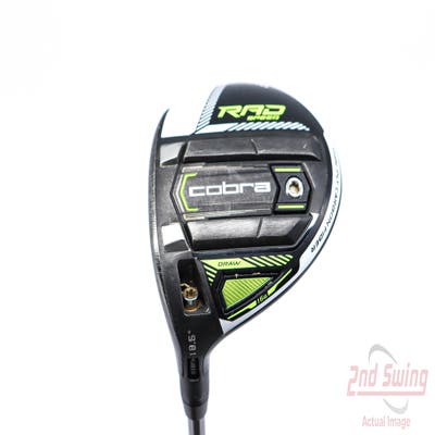 Cobra RAD Speed Draw Fairway Wood 5 Wood 5W 18.5° PX EvenFlow Riptide CB 50 Graphite Regular Left Handed 42.25in