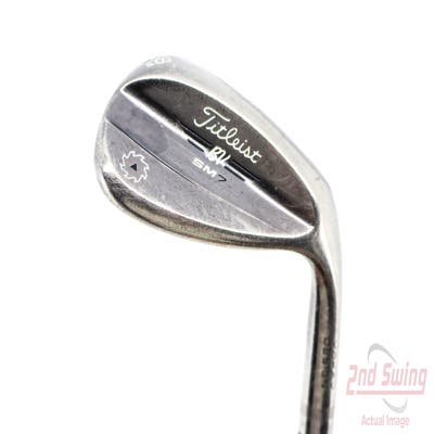 Titleist Vokey SM7 Brushed Steel Wedge Lob LW 58° 8 Deg Bounce M Grind SM7 BV Steel Wedge Flex Right Handed 34.75in