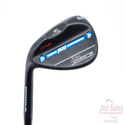 Cobra KING SB Black One Length Wedge Gap GW 52° 8 Deg Bounce FST KBS Hi-Rev 2.0 125 Steel Stiff Left Handed 37.0in