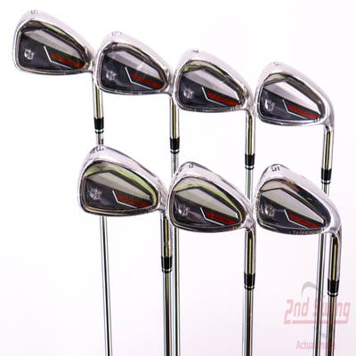 Mint Wilson Staff Dynapwr Iron Set 5-PW GW FST KBS Max Ultralite Steel Regular Right Handed 38.25in