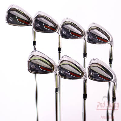 Mint Wilson Staff Dynapwr Iron Set 5-PW GW FST KBS Max Ultralite Steel Regular Right Handed 38.25in