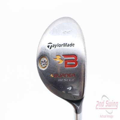 TaylorMade 2008 Burner Rescue Hybrid 4 Hybrid 22° TM Reax 65 Graphite Regular Right Handed 40.0in