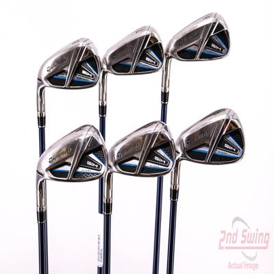 TaylorMade SIM MAX Iron Set 6-PW GW Fujikura Ventus Blue 5 Graphite Senior Left Handed 38.0in