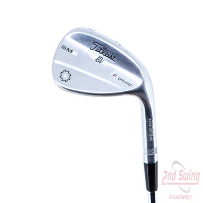 Titleist Vokey SM6 Tour Chrome Wedge Gap GW 52° 8 Deg Bounce F Grind SM6 BV Steel Wedge Flex Right Handed 35.0in