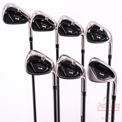 TaylorMade M4 Iron Set 5-PW AW Fujikura ATMOS 5 Red Graphite Senior Right Handed 39.25in