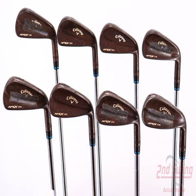 Callaway Apex MB Raw Iron Set 3-PW Shimada Tour Steel X-Stiff Right Handed 38.25in