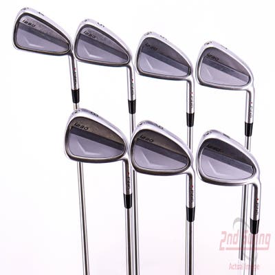 Ping i230 Iron Set 4-PW FST KBS Tour C-Taper 120 Steel X-Stiff Right Handed Red dot 38.25in
