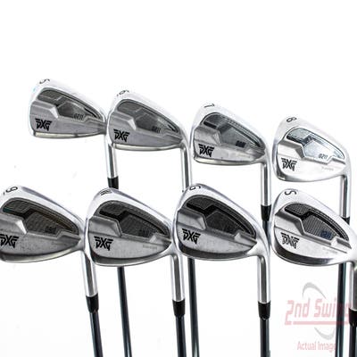 PXG 0211 DC Iron Set 5-PW AW SW UST Mamiya Recoil 75 Dart Graphite Regular Right Handed 38.0in