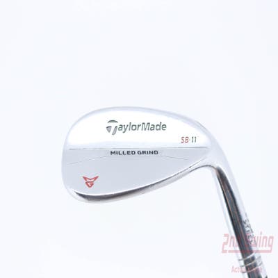 TaylorMade Milled Grind Satin Chrome Wedge Sand SW 54° 11 Deg Bounce SB True Temper Dynamic Gold S200 Steel Stiff Right Handed 35.0in