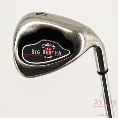 Callaway 2004 Big Bertha Single Iron Pitching Wedge PW Callaway Big Bertha Steel Steel Uniflex Right Handed 35.5in