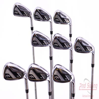 Callaway Mavrik Pro Iron Set 3-PW AW True Temper AMT Tour White Steel X-Stiff Right Handed 39.0in