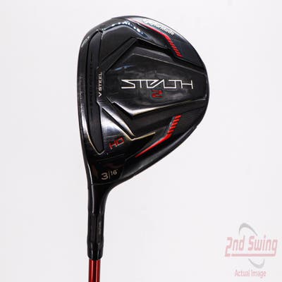 TaylorMade Stealth 2 HD Fairway Wood 3 Wood 3W 16° Fujikura Speeder NX Red 50 Graphite Regular Left Handed 43.5in