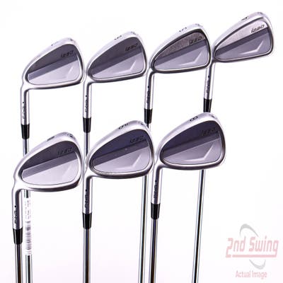 Ping i230 Iron Set 4-PW FST KBS Tour Steel Stiff Left Handed Black Dot 38.75in