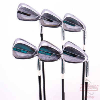 Ping G700 Iron Set 6-PW GW Mitsubishi Rayon True Spec 70 shaft Graphite Regular Right Handed Maroon Dot 37.75in